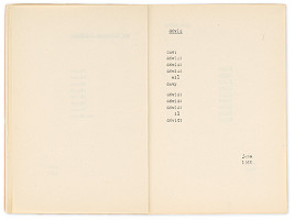 Milan Adamčiak – Konštelácie I. - 8. list zo zošita  