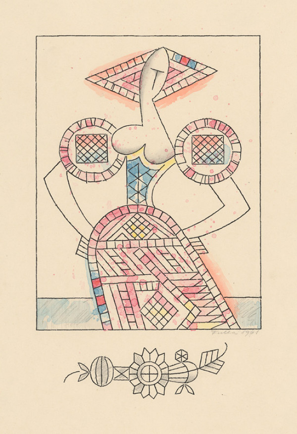 Ľudovít Fulla – Černoška 