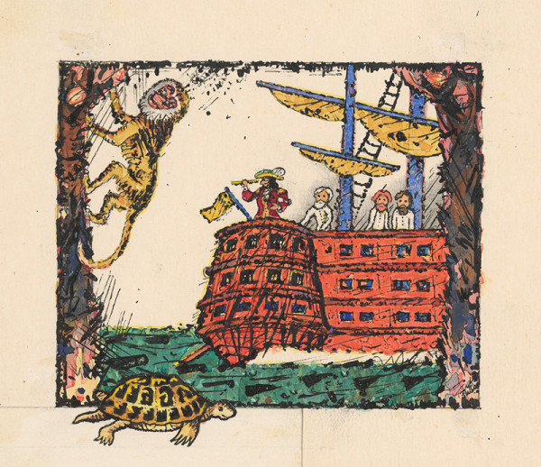 Ľudovít Fulla – Koráb 