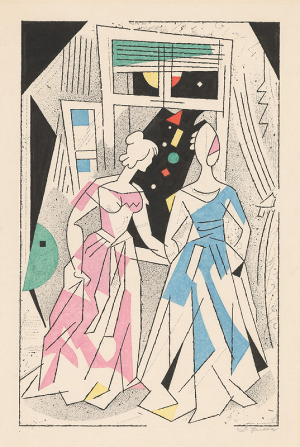 Ľudovít Fulla – Ženy pri okne 