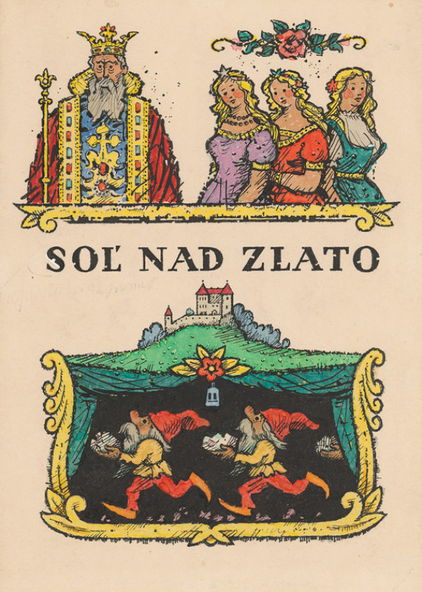 Ľudovít Fulla – Vstupná kresba a vineta 