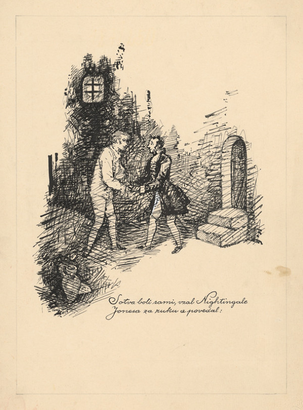 Ľudovít Fulla – Sotva boli sami.... 