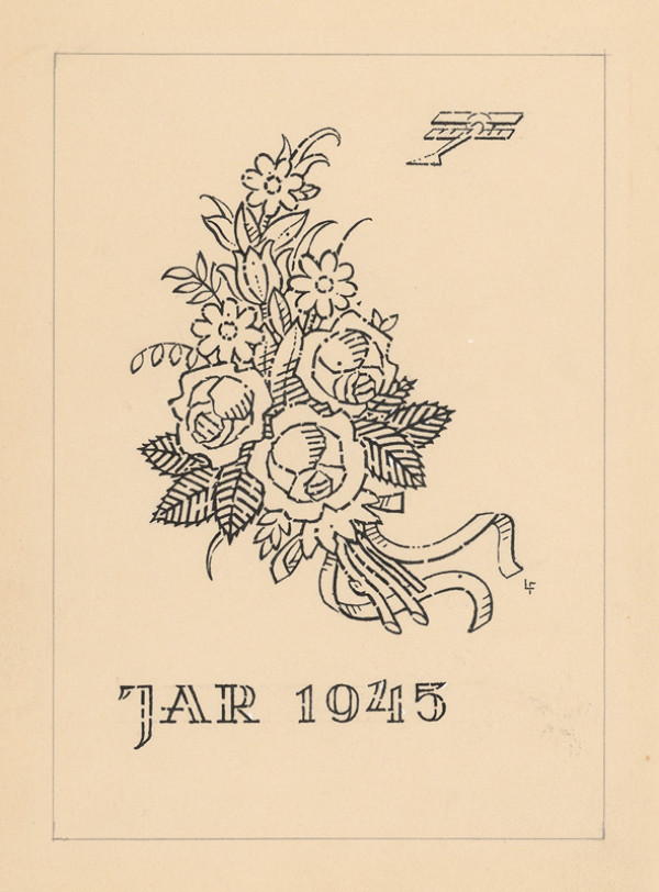 Ľudovít Fulla – Pohľadnica k oslobodeniu II. 