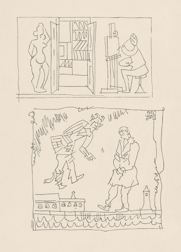 Ľudovít Fulla – Náčrty k obrazom a knihe 