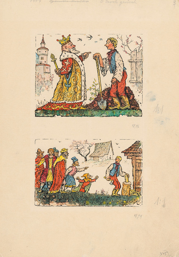 Ľudovít Fulla – O troch grošoch 