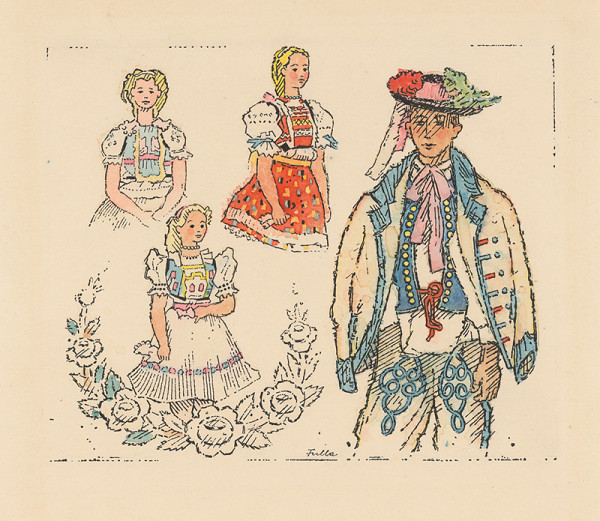 Ľudovít Fulla – Keď ja smutný pôjdem... 