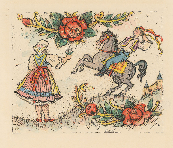 Ľudovít Fulla – Kláštor maľovaný... 