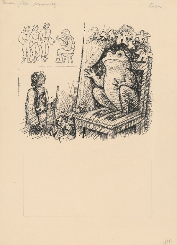 Ľudovít Fulla – Žaba 