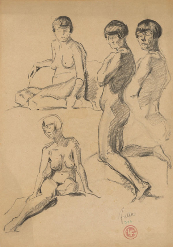 Ľudovít Fulla – Štyri štúdie ženského aktu 