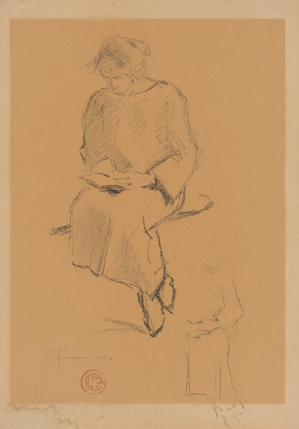 Ľudovít Fulla – Čítajúca 