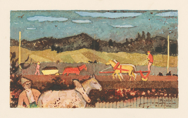 Ľudovít Fulla – Jar v poli 