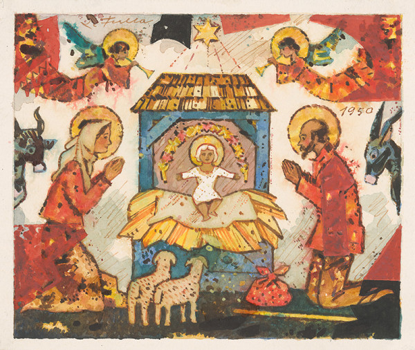 Ľudovít Fulla – Betlehem 