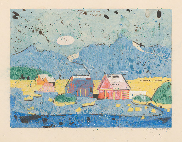 Ľudovít Fulla – Senníky pod Kriváňom 