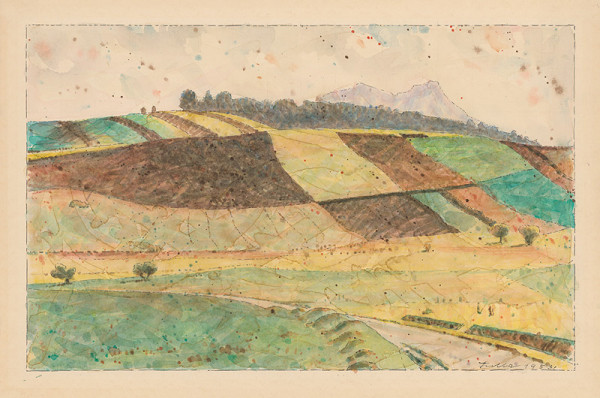 Ľudovít Fulla – Sceľovanie polí v Turci 