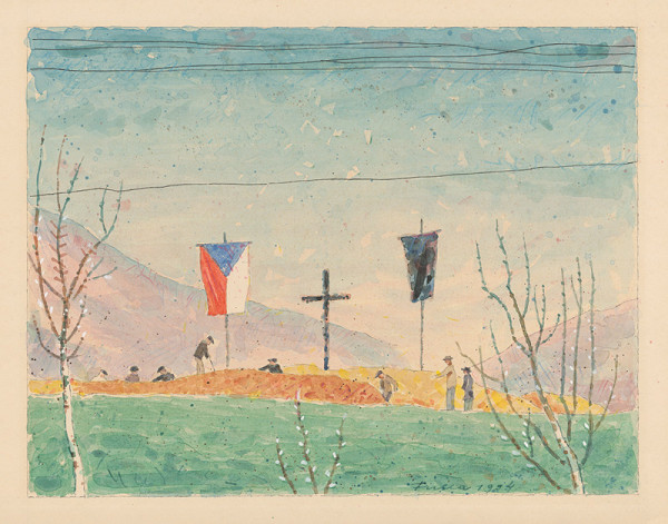 Ľudovít Fulla – Partizánsky cintorín pri Martine 