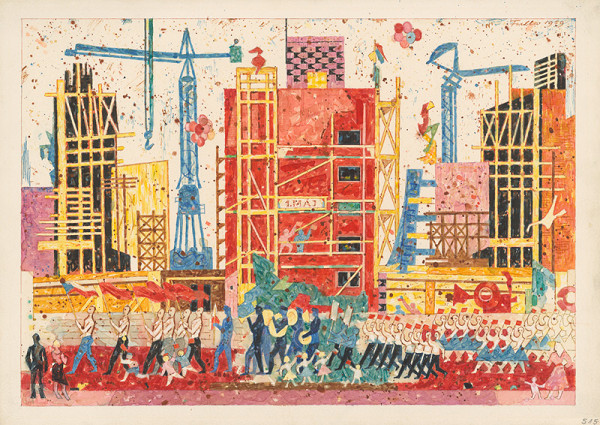 Ľudovít Fulla – Prvý máj 