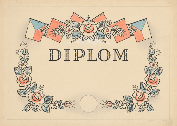 Ľudovít Fulla – Návrh na diplom 