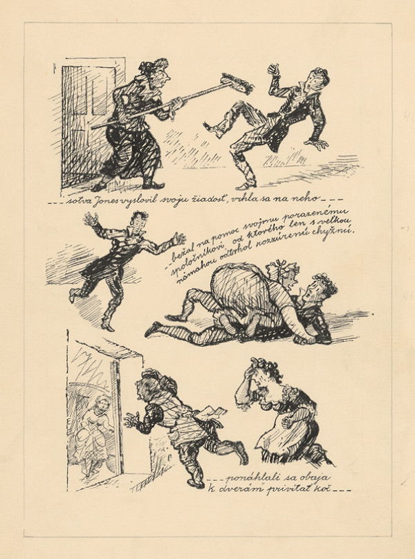 Ľudovít Fulla – Tri ilustrácie 