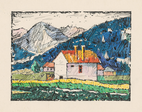 Ľudovít Fulla – Krajina z Ľubochne 