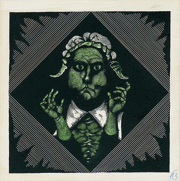 Albín Brunovský – Žena v čepci 