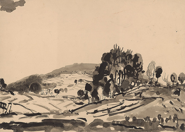 Július Nemčík – Krajina pri Komárniku 