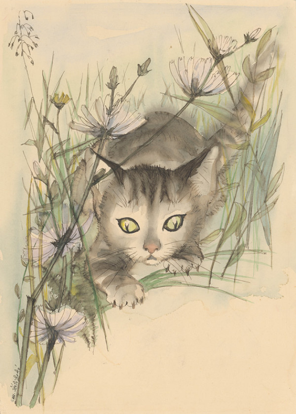 Mária Želibská – Kocúrik v tráve 