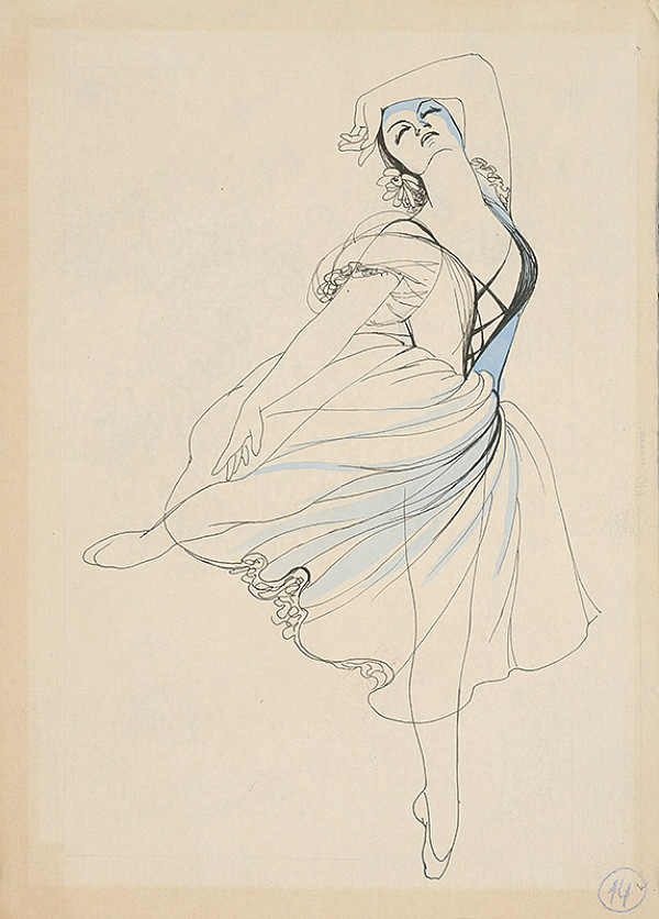 Mária Želibská – Tanec baletky 