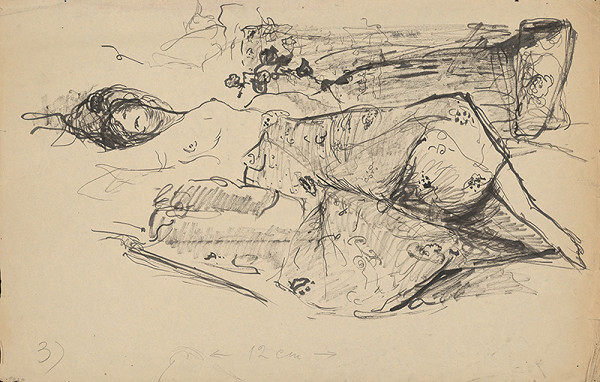 Lea Mrázová – Ležiaci akt 