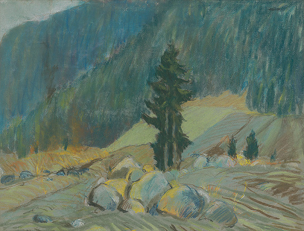 Zolo Palugyay – Horský potok medzi balvanmi 