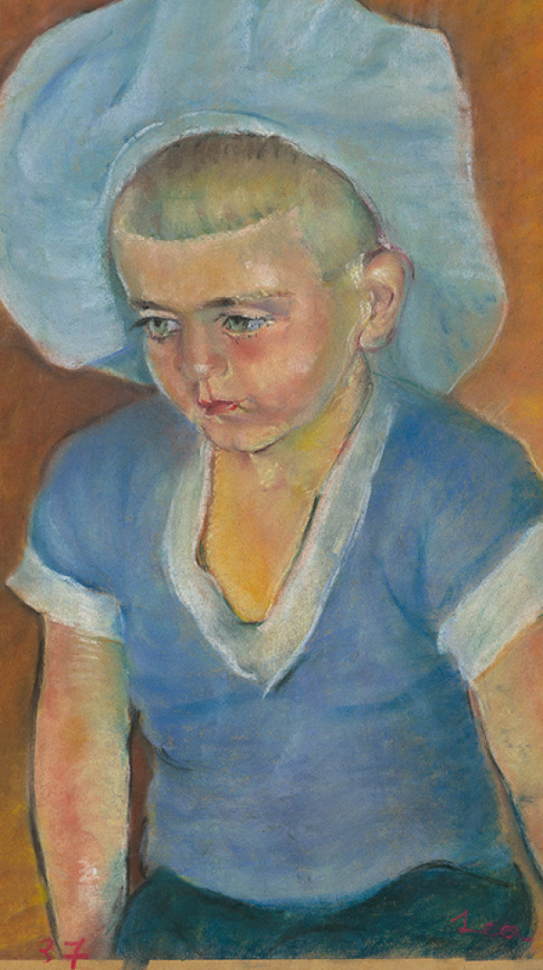 Lea Mrázová – Chlapec v modrej baretke 