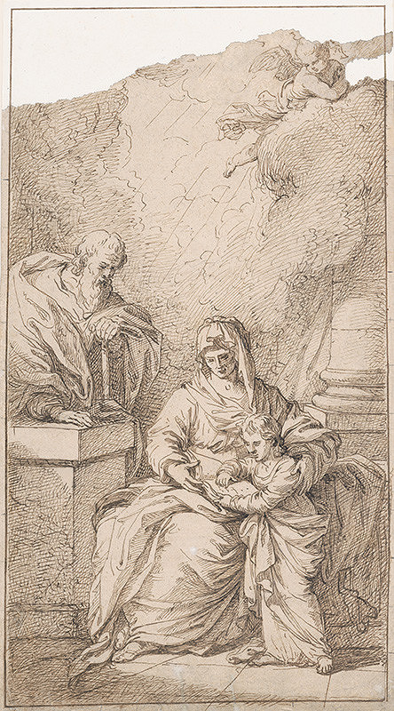 Stredoeurópsky maliar z 18. storočia – Svätá rodina 