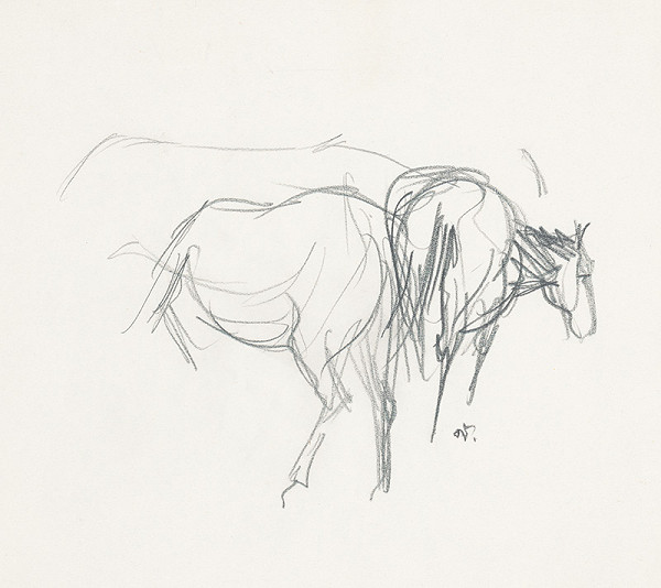 Jaroslav Vodrážka – Náčrty koní 