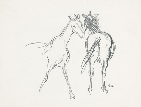 Jaroslav Vodrážka – Náčrty koní 