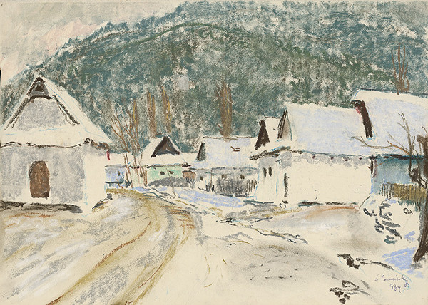 Ladislav Čemický – Winter Landscape 
