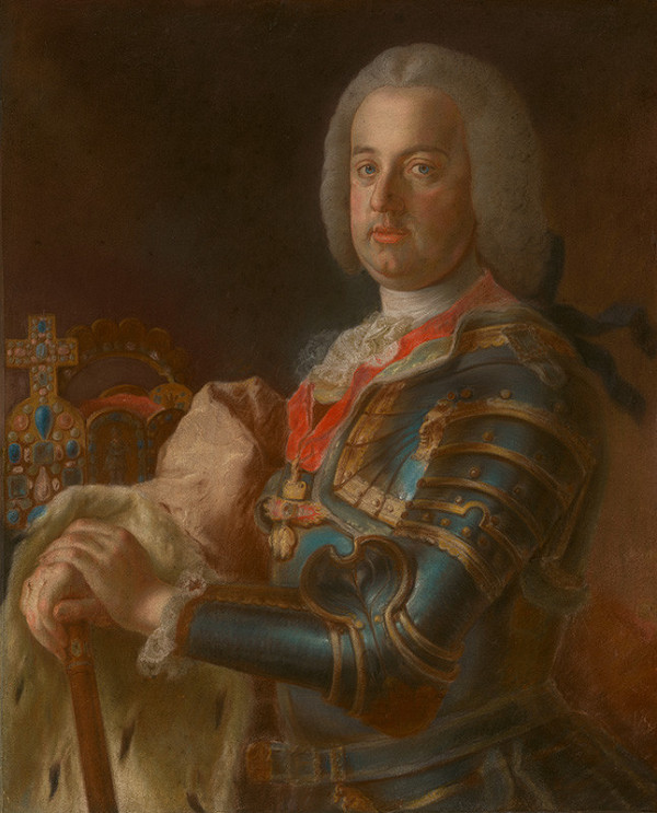 Jean-Étienne Liotard – Portrait of Emperor Francis of Lorraine 