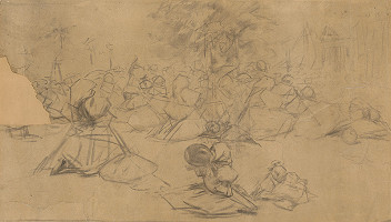 Joža Úprka – Štúdia z púte sv. Antoníčka 