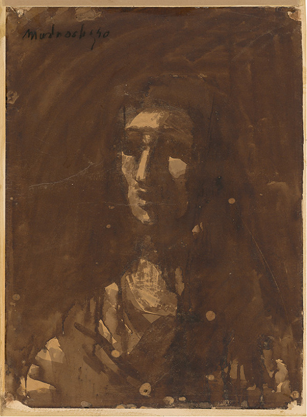 Ján Mudroch – Štúdia hlavy 