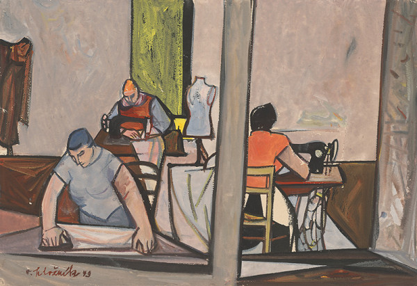 Vincent Hložník – V krajčírskej dielni 