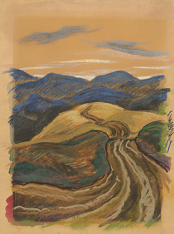 Edmund Gwerk – Woodcarting Road 