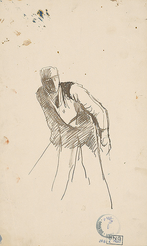 Ladislav Mednyánszky – Figurálne štúdie 33. 