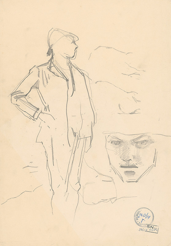 Ladislav Mednyánszky – Figurálne štúdie 96. 