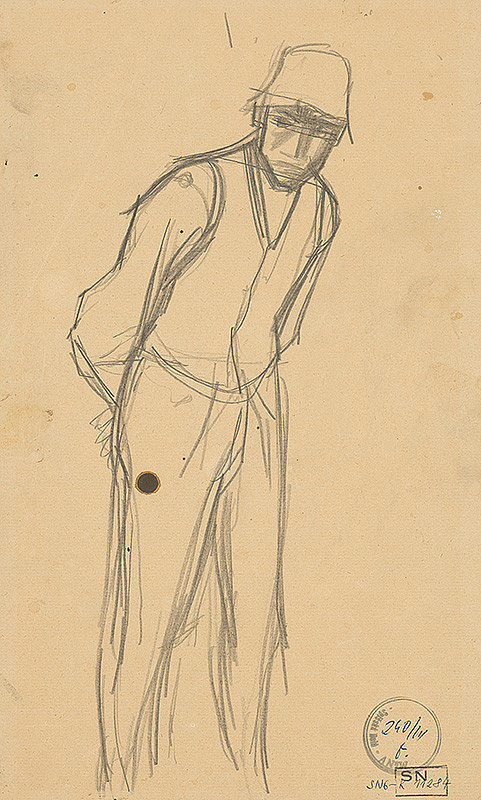 Ladislav Mednyánszky – Figurálne štúdie 97. 