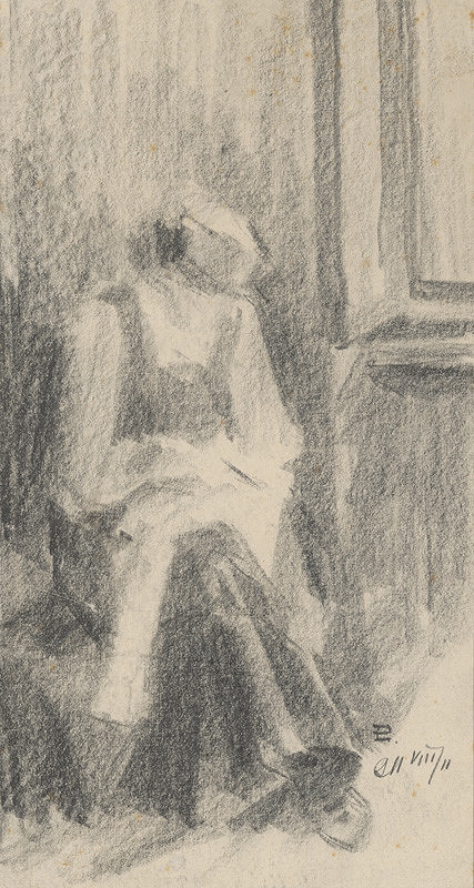 Eduard Putra – Woman Sewing 