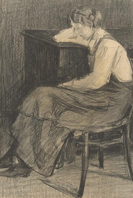 Eduard Putra – Odpočívajúca žena 