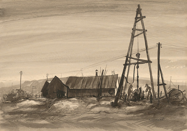 Václav Sivko – Nová vrtacia veža pri Solivare 