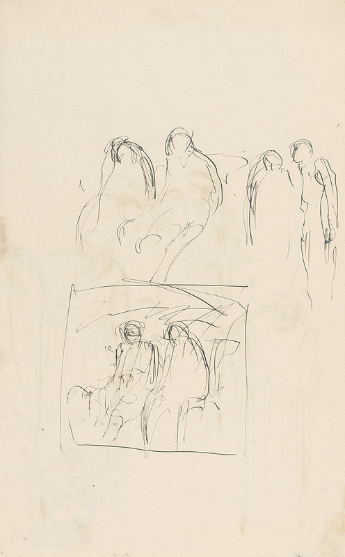 Ladislav Mednyánszky – Figurálne štúdie 27. 