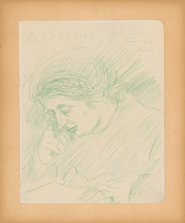 József Rippl-Rónai – Dobrá pani 