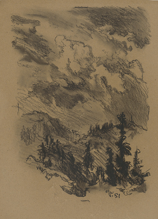 Jaroslav Vodrážka – Horská krajina 