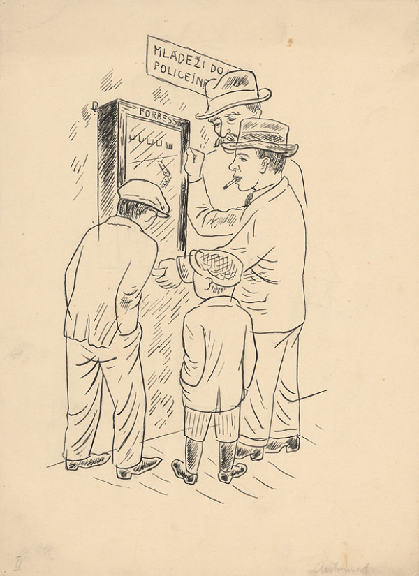 Štefan Bednár – Muži pred automatom I. 