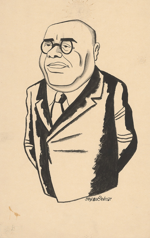 Štefan Bednár – Karikatúra muža 